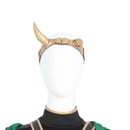 Lady Loki Cosplay Costume Syie Role-playing Mask Halloween Masquerade Head Accessories Adult Women Headgear