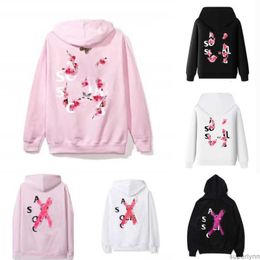 Anti Socials Hoody Usa Trendy Clubs Shirt Flowers Cross Circle Pattern Fashion Streetwear Antisocials Swearshirt High Street Jumper Hooded Xzqw