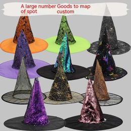 Witch Hat Halloween Makeup Costume Props Party Toy Gifts Bucket Hats For Men Women 230920