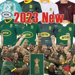 S-5XL 23 24 South Rugby Soccer Jerseys Africa Word Cup Version Signature Edition Champion Joint Version national team rugby shirts jerseys