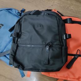 LULU Designer Bag Large Capacity Outdoor High Quality Yoga Sports Fiess Bag New Crew Backpack 22L Lulu Bags Knapsack Schoolbag