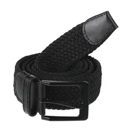 Belts 2/3 Stay Stylish And Comfortable No Hole Braided Belt For Wear Nylon Rubber Casual Woven Coffee