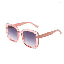 Sunglasses Large Frame Men Women Vintage Fashion Designer Outdoor Driving UV Protection UV400