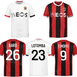 OGC Nice Soccer 19 Khephren Thuram Jersey 2023 24 Club 24 Gaetan Laborde 1 Marcin Bulka 9 Terem Moffi 26 Melvin Bard 11 Morgan Sanson Football Shirt Kits Uniform Sport