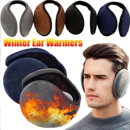 Ear Muffs Winter Thick Fur Earmuffs Men's and Women's Velvet Earmuffs Outdoor Bicycle Skiing Warm Plush Winter Earmuff Protector 231030