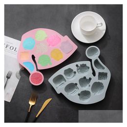 Baking Moulds Holiday Magic Christmas Hat Sile Mould Drop Delivery Home Garden Kitchen Dining Bar Bakeware Dh6Kl