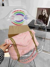 2023 New Plush Cloud Bags Designer Bag Women Chain Handbag Luxury Flip Shoulder Bags Autumn Winter Women Shoulder Bag