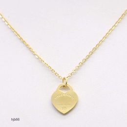 Classic S925 Original Design Heart Necklace Women Silver Fashion