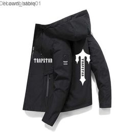 Men's Jackets Men's Jackets Trapstar Clothing Outdoor Camping Hiking Jacket Autumn And Winter New Men's Breathable Hoodie Windbreaker Adventure Jacket T231030