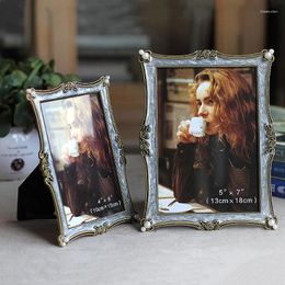 Frames 7 Inch Metal Frame Creative Po Birthday Gift Studio Wedding Dress