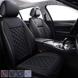 Car Seat Covers Pu Leather Cushion Not Moves Universal Cover Suitcase Non Slide General Leaps Hatchards For Dacia Sandero X7 X30
