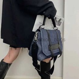 Shoulder Bags Luxury Designer Denim Women's Bag Large Capacity Simple Casual Fashion 2023 Trend Women's Bagcatlin_fashion_bags