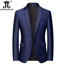 Men's Suits 2023 Fashion Boutique Plaid Casual Business Office Suit Jacket Wedding For Male Saco Hombre Blazer Coat