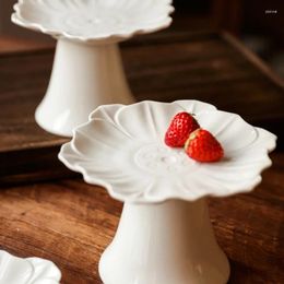 Plates Wedding Birthday Party Decorations Cake Plate Tray Snack Dessert Porcelain Ceramic Stands