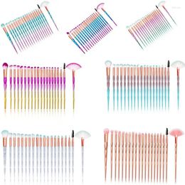 Makeup Brushes 20pcs/set Kit Powder Eye Shadow Foundation Blush Blending Beauty Women Cosmetic Make Up Brush