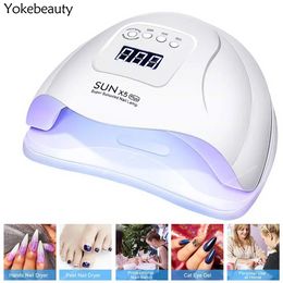 SUN X5 PLUS UV LED Lamp For Nails Dryer Lamp For Manicure 10/30/60/99s Timer Drying Polish Nail Lamp Drying Lamp Nail ToolsNail Dryers drying lamp uv led lamp