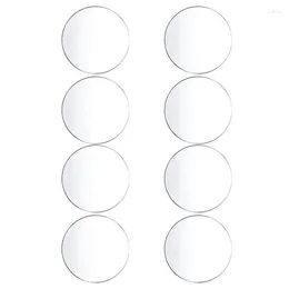Decorative Figurines JFBL 36 Pcs Clear Acrylic Disc 4 Inch Circle Sheet Thick Rounds Blanks Panel For DIY Crafts