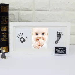 Frames Children's Hand And Foot Print Po Frame Baby Full Moon Birthday Gift Souvenir