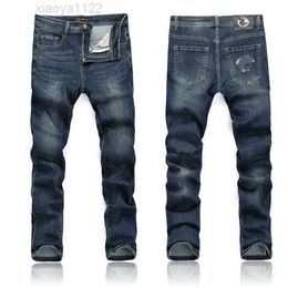 Fashion purple jeans desinger clothes High quality Denim version Slim fit Light Regular casual solid Colour Classic Versatile sraight mens jean clothes for men pants