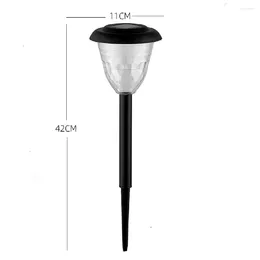 Colorful/White/Warm Solar Ground Lights Personalized Garden Floor Light For Courtyard