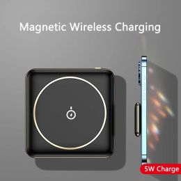 10000mAh Magnetic Qi Wireless Charger Power Bank for iPhone 14 13 12 Series Xiaomi Samsung Huawei Mini Powerbank Spare Battery