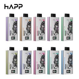 HAPP IGT 9000 Puffs 9k Puff Wholesale Electric Cigarette Bar 14ml E-Juice Mesh Coil Vaporizer Rechargeable Disposable Vape