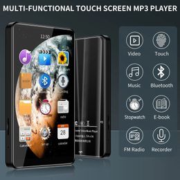 MP3 MP4 Players Player 4 Full Metal Touch Screen Music Bluetooth 50 FM Radio With Video Playback APE FLAC WAV AACLC ACELP 231030