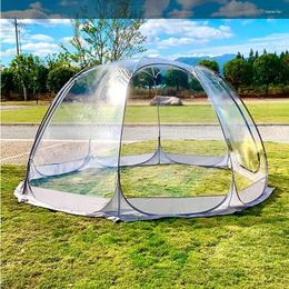 Tents And Shelters Outdoor Automatic Tent Transparent Starry Bubble House Camping Up Sun Room Online Celebrity Courtyard Yurt Waterproof
