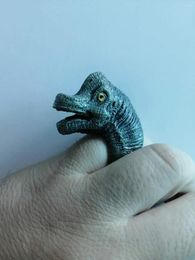 Cluster Rings Trendy Personalized Cute Adjustable Brachiosaurus Ring