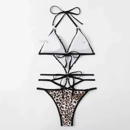 Women's Swimwear Women Bandage Design Lady Swimsuit Low-cut Bathing Suit