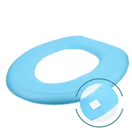 Toilet Seat Covers Water Proof Stickers Cover EVA Bathroom Supplies Cushion Potty Comfortable Mat Household Pedestal Pan Travel