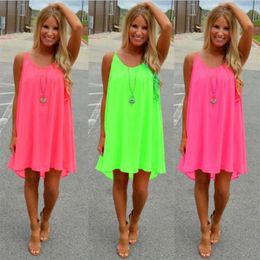 Women Beach Dress Summer Dress Chiffon Women Dress Summer style Vestido De Festa Sundress Plus Size Women Clothing243Z