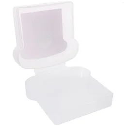 Plates Containers Lids Large Sandwich Case Outdoor Toast Box Small Snack Picnic Plastic Holder