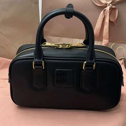 2023 Spring/Summer INS Network Popular Same M Home Portable Boston Letter Small Square Bag Versatile Walk Show New Style