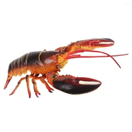 Party Decoration Lobster Recognition Model Dinner Table Decor Ornaments Simulation Animal Plastic Realistic Figurines Child Sea