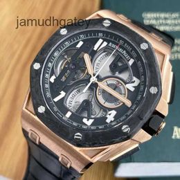 AP Swiss Luxury Wrist Watches Flywheel Royal Ap Oak Offshore 26288OF.OO.D002.CR 18K Rose Gold Manual Mechanical Men's Watch