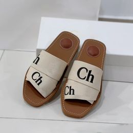 WOODY-Plateau-Slipper für Damen, Pantoletten, Freizeitschuhe, Segeltuch-Sandale, Spiegelqualität für den Innenbereich, Sommer-Reise-Sandale, Loafer-Hausschuhe, Strand-Pool-Komfort, Sliders für Damen