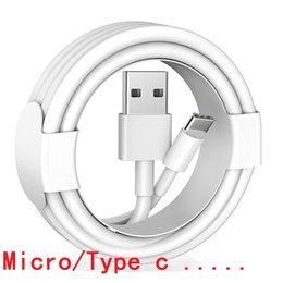 1M 2M Quick Charging Type c to USB A Cable Micro USB C Charger Cables For Samsung S20 S22 S23 Note 10 20 Xiaomi Huawei Htc lg Android phone