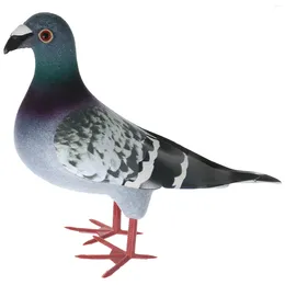 Party Decoration Pigeon Sculpture Props Bird Statue Artificial Outdoor Garden Fake