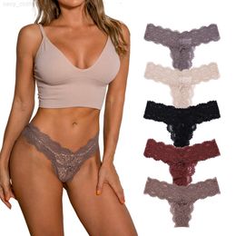 Large Size Sexy Lace See Through Cotton Panties Ladies Erotic Temptation Thong Panties