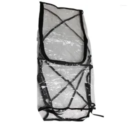 Stroller Parts Clear Universal Rain Cover Trolley Umbrella Side Ventilation