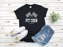 Women's T Shirts Pit Crew Racing Short-Sleeve Unisex T-Shirt Shirt Cotton Casual Men Tee Tops