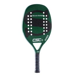 Tennis Rackets Professional Carbon and Glass Fibre Beach Racket Soft Face Racquet Cover High Quality Padel With Bag 231031