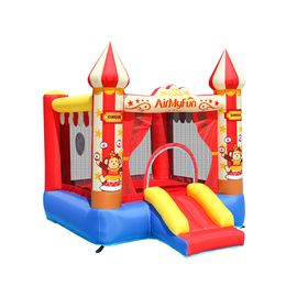 Inflatable Playground For Toddlers Kids Castle Small Bounce House Indoor Bouncer Moonwalk Park Toys Playhouse Outdoor Play Fun Gifts Party Jumping Jumper Circus