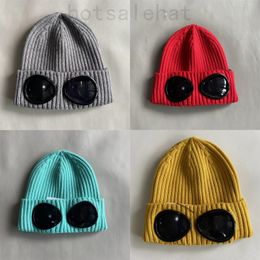 Wool hats designers women goggles skull caps winter knitted hats ins popular ribbed knit hats for men simple outdoor keep warm cool street mz042