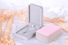 Jewelry Box Jewelry Gift Boxs Jewelry Box Ring Bow High-End Necklace Boxs Factory Top Quality