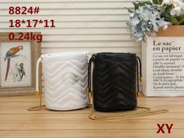 2024 PU Mobile Phone Bag Sense Mini Fashion Women's Crossbody Bag Single Shoulder Bag Drawstring Design, Chain Diagonal Straddle Women's Bag