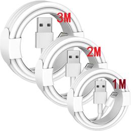 1M 2M 3M High Speed Charging Type c USB C Micro to Usb A Cable Cables For Samsung S20 S22 S23 Note 20 Xiaomi Huawei Android phone