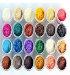 NEW 75g pigment Eyeshadow Mineralize Eye shadow With English Colors Name 24 colors 10pcslot Color random mixed6465484