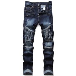 Womens Jeans MenS Pants Splicing Denim Trousers Biker High Quality Male Straight Casual Designer Many MultiPocket Comfortable 231031